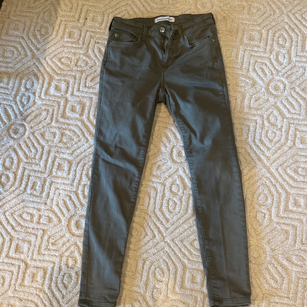 Amazon Essentials Women's Olive green Skinny Jeans
